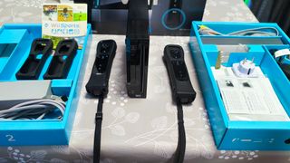 Nintendo Wii Negra Completa, Caja.. Impecable.