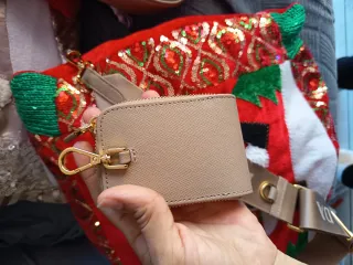 Bolso Prada Beige Piel Saffiano