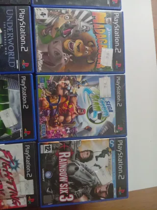 Lote de 10 Videojuegos PlayStation 2 a 5€ la unida