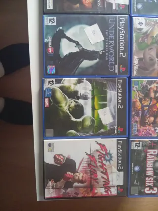 Lote de 10 Videojuegos PlayStation 2 a 5€ la unida