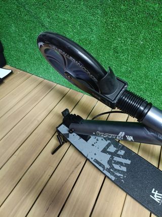 PATINETE KRF PREMIER CITY 200 SUSPENSION DELANTERA GRIS