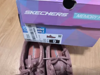 Zapatillas Skechers Mujer Rosa y Blanco