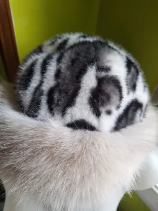 Gorro estilo mongol animal print