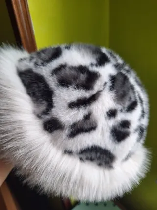 Gorro estilo mongol animal print