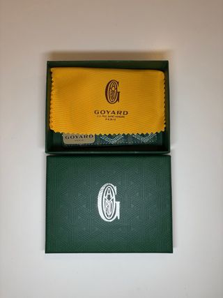 Tarjetero Goyard Verde