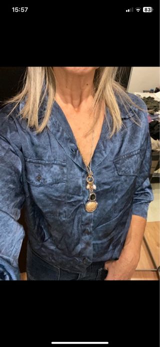 Camisa Systemaction azul