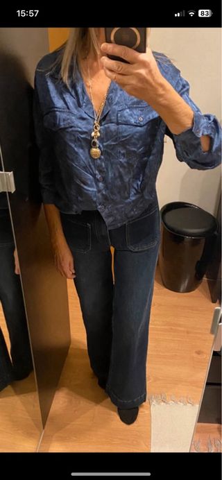 Camisa Systemaction azul