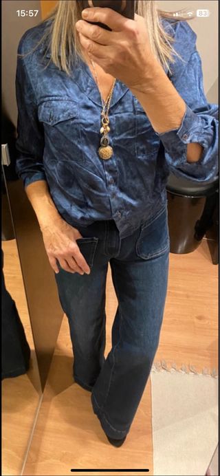 Camisa Systemaction azul