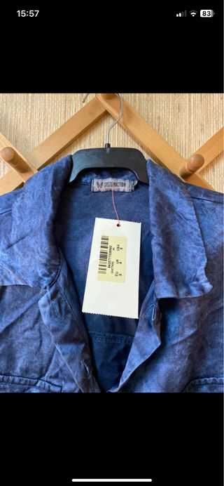 Camisa Systemaction azul