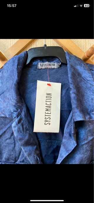 Camisa Systemaction azul