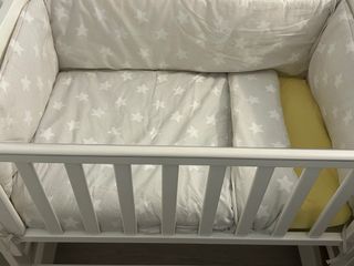 Minicuna Allegra 3 en 1 + Colchón Ecus