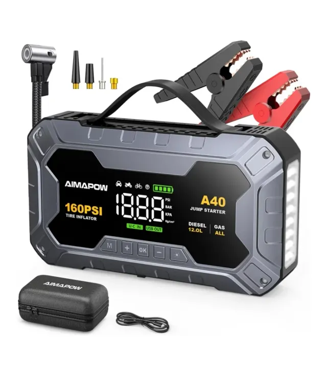 Avviatore Auto AIMAPOW A40 160PSI