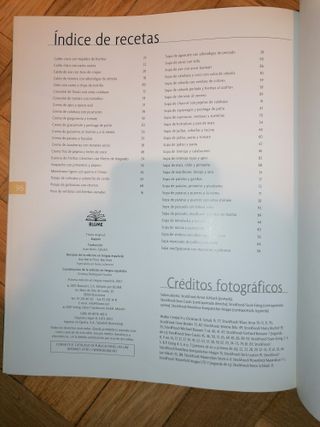 Sopas. libro recetas. Nuevo