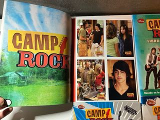 4 Libri con cartoline/poster/adesivi di Camp Rock