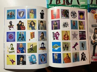 4 Libri con cartoline/poster/adesivi di Camp Rock