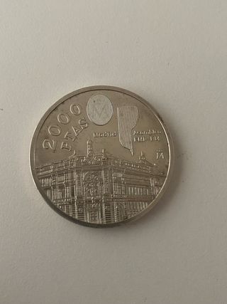 Moneda 2000 Pesetas Plata 1994