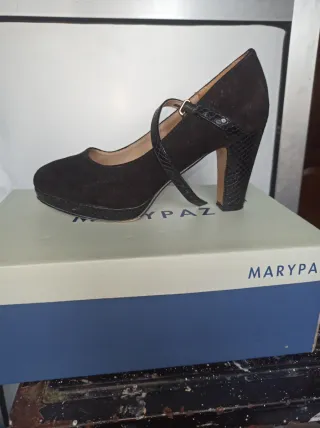 Zapatos de tacón Marypaz negros mujer