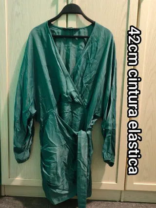 Vestido verde Zara talla XL