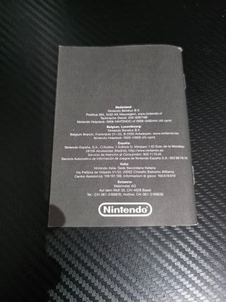 Manual Game Boy Advance SP Nintendo
