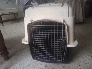 Caseta jaula transportín perro