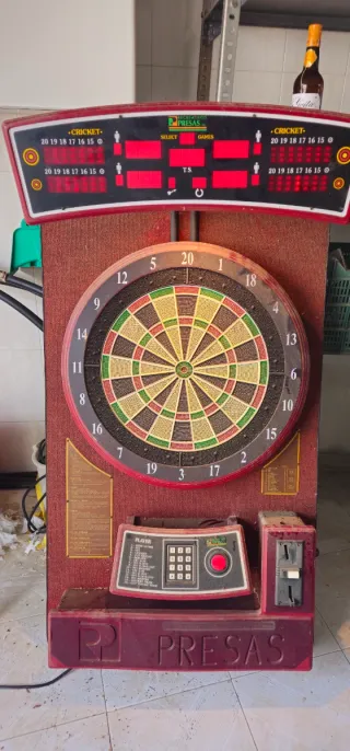 Máquina de dardos Presas para colgar