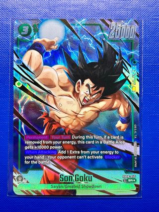 Carte Dragon Ball Son Goku FB08-055 SR alternative