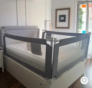 Barrera protectora cama bebé 150cm Zehnhase