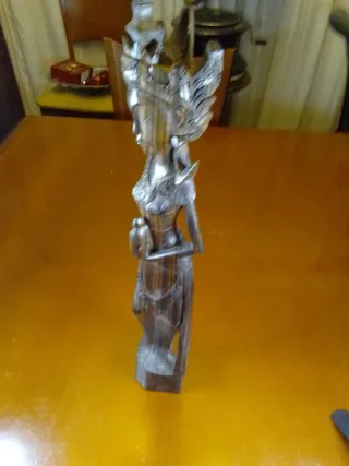 Figura Balinesa Madera Palisandro