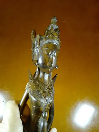 Figura Balinesa Madera Palisandro