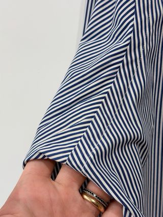 Camicia Polo Ralph Lauren a righe blu e bianche XL