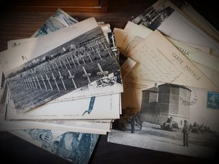 I Guerra Mundial 83 postales francesas 23 escritas