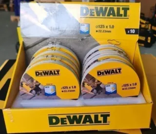 lote de discos de 125mm 20unid inox 1mm