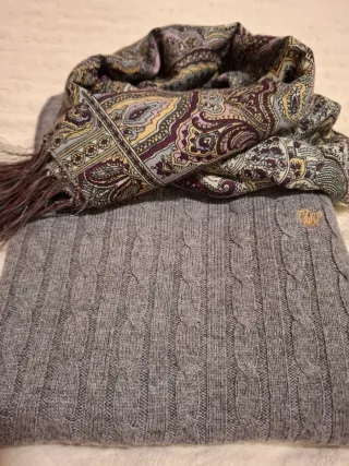 Jersey + fular mujer