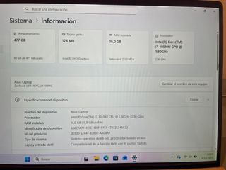 Asus ZenBook UX433FAC i7 / 16GB / 512GB / 14