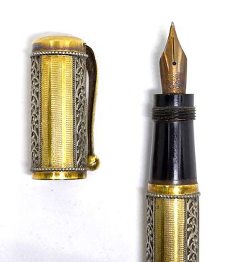 Aurora RA3 Safety Pen Oro 18K Argento