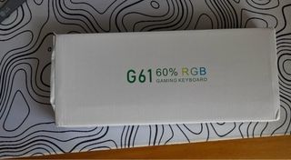 Teclado Gaming Negro y Blanco