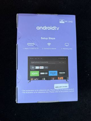 Android TV Box 14.0 con Telecomando