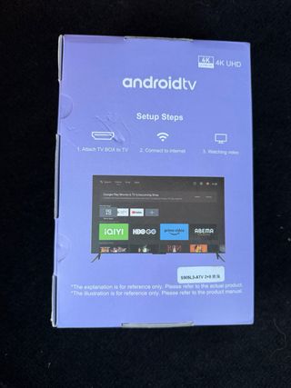 Android TV Box 14.0 con Telecomando