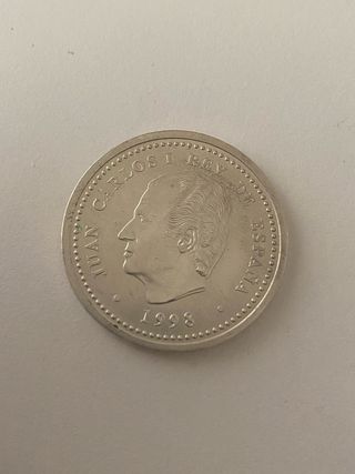 Moneda 2000 Pesetas Plata 1998 Juan Carlos I