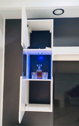 Mueble de comedor blanco nakal.