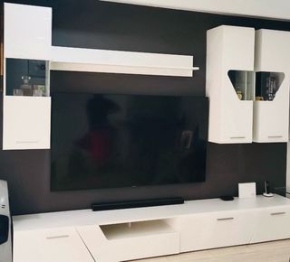 Mueble de comedor blanco nakal.