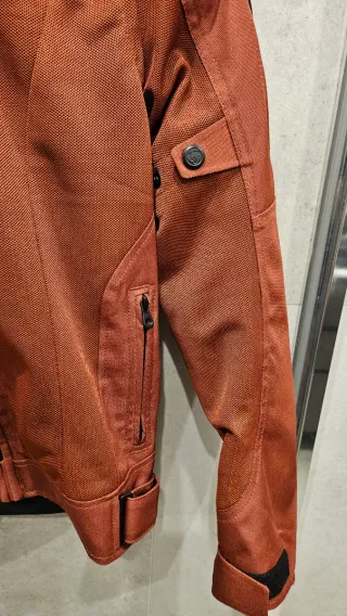 Chaqueta Moto Mujer Rev'it Naranja