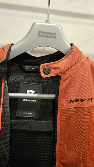 Chaqueta Moto Mujer Rev'it Naranja