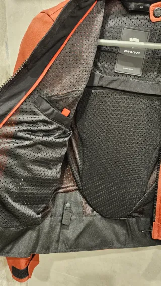 Chaqueta Moto Mujer Rev'it Naranja