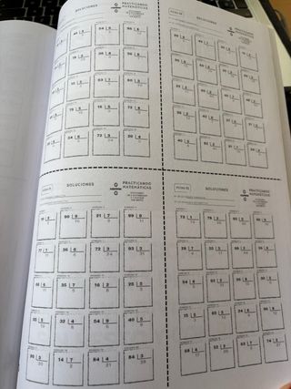 PRACTICANDO MATEMÁTICAS - DIVISIONES.