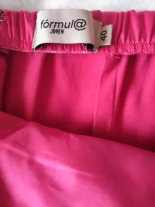 Vestido de fiesta fucsia