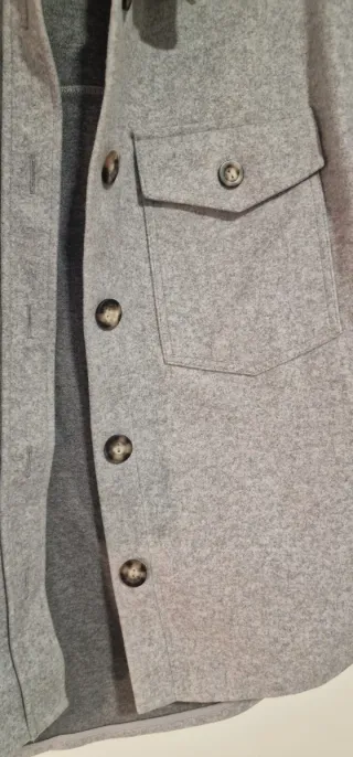 Sobrecamisa paño oversize talla M