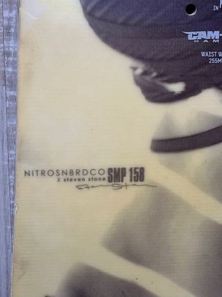 Tabla de Snowboard Nitro SMP 158