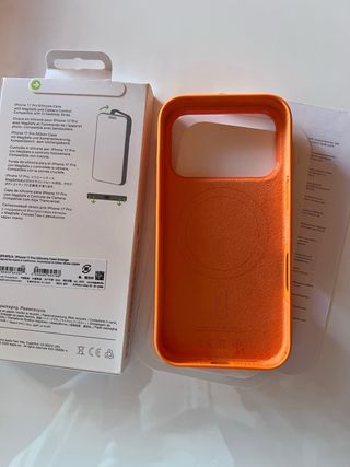 Cover iPhone 17 Pro Magsafe Arancione
