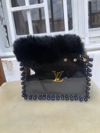 Bolso Louis Vuitton Negro y Morado